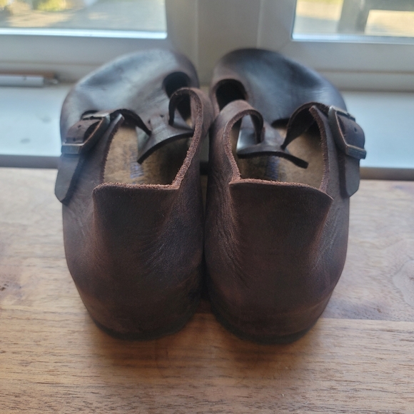 Birkenstock Paris RARE brown Mary Jane t-strap shoes - Picture 4 of 6